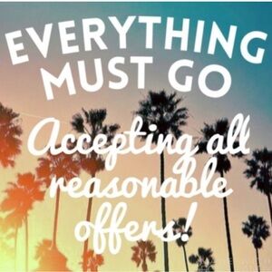 Make an offer!! Clearing everything out!!